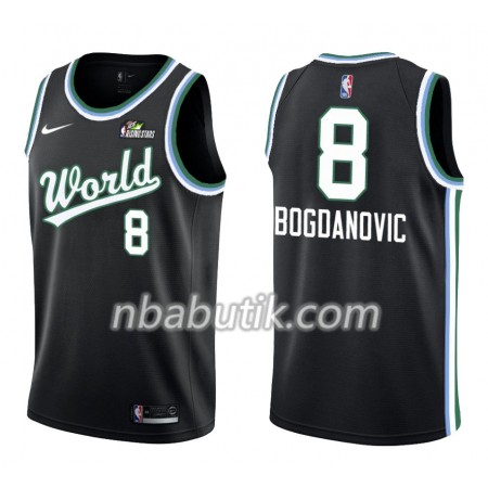 NBA Mænd Trøje Sacramento Kings Bogdan Bogdanovic 8 Nike 2019 Rising Star Swingman